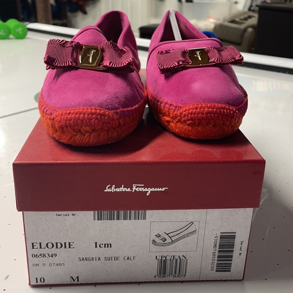 Brand new ferragamo suede shoes size 10 - Picture 2 of 8